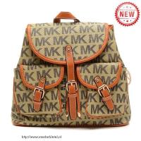 michael kors jet set signature pvc groot beige rugzak Store Den Haag frjs5321